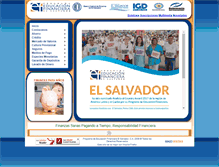 Tablet Screenshot of educacionfinanciera.gob.sv